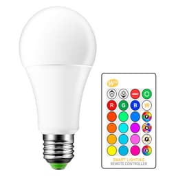 image-RGBW LED Bulb E27 Color Changing Flash Strobe