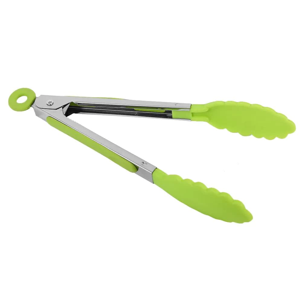 image-8 Inch Non-Slip Stainless Steel Food Clip