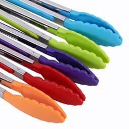 image-8 Inch Non-Slip Stainless Steel Food Clip