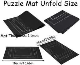 image-Jigsaw Puzzle Roll Up Mat for 500/1000/1500pcs