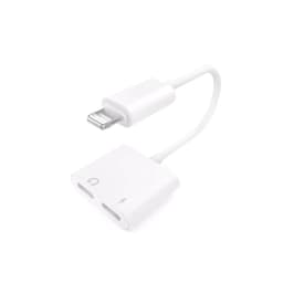 image-2 In 1 Dual Lightning Adapter Audio Charge Cable