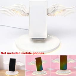 image-Qi Wireless Charger Angel Wings Fast Charger