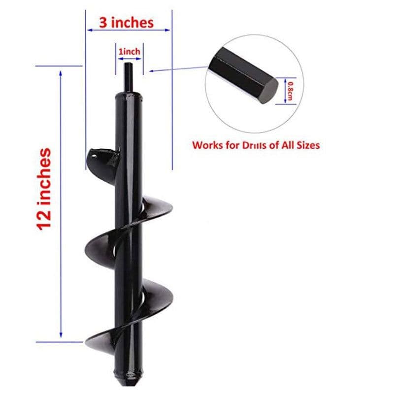 image-1PCS Earth Auger Hole Digger Tools Machine Drill