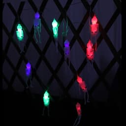 image-Halloween Decorative String Lights Skull 3 M RGB