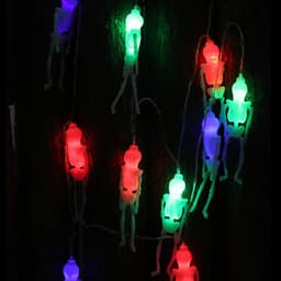 image-Halloween Decorative String Lights Skull 3 M RGB