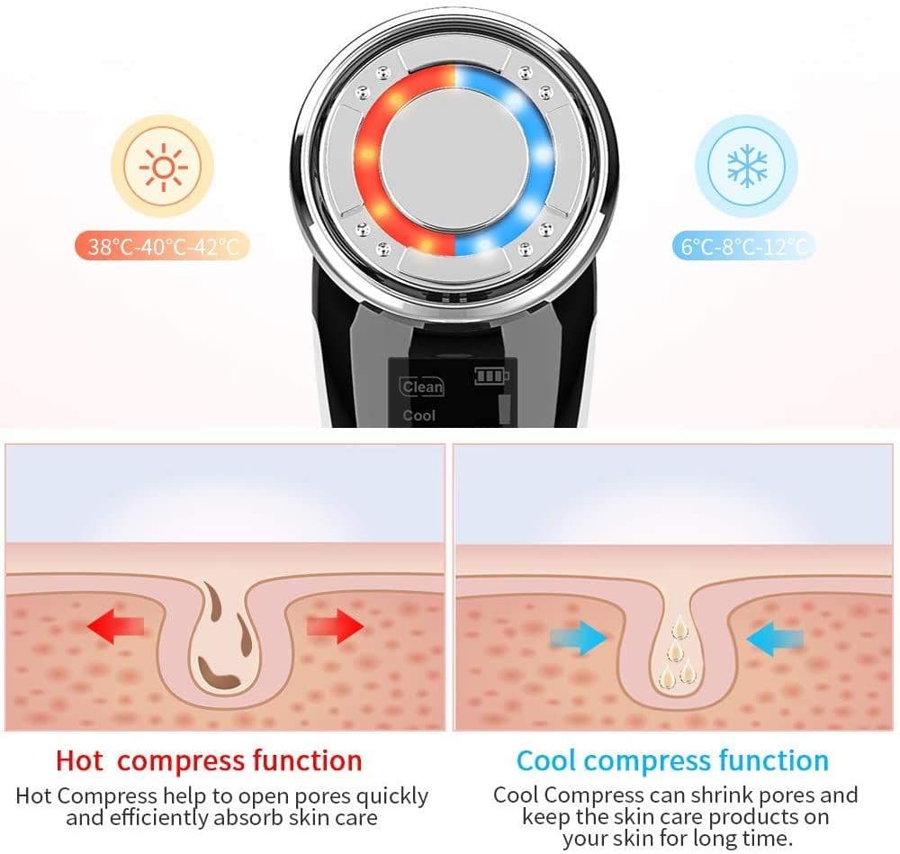 image-Cosmetic Ultrasonic Device Wrinkle Remover Face Care