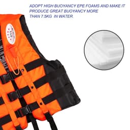 image-Life Jacket Buoyancy Aid Life Vest with Whistle
