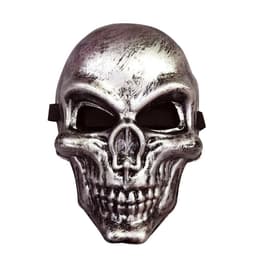 image-Halloween Scary Mask Festival Skull Masks Silver