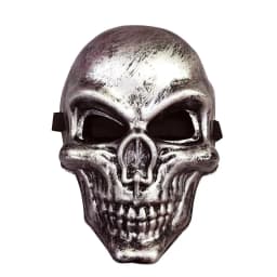image-Halloween Scary Mask Festival Skull Masks Silver