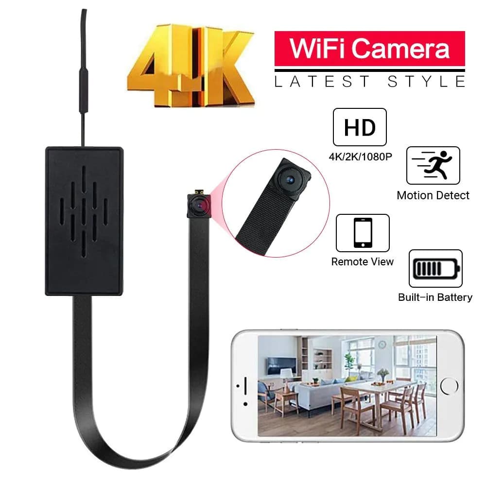 image-WiFi IP Mini Nanny Camera Module Home Security Camera Remote Control