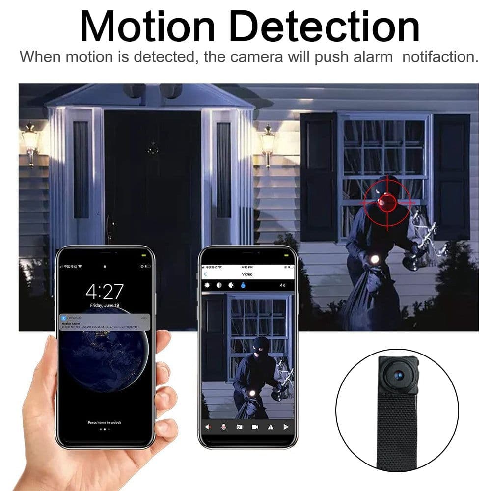 image-WiFi IP Mini Nanny Camera Module Home Security Camera Remote Control