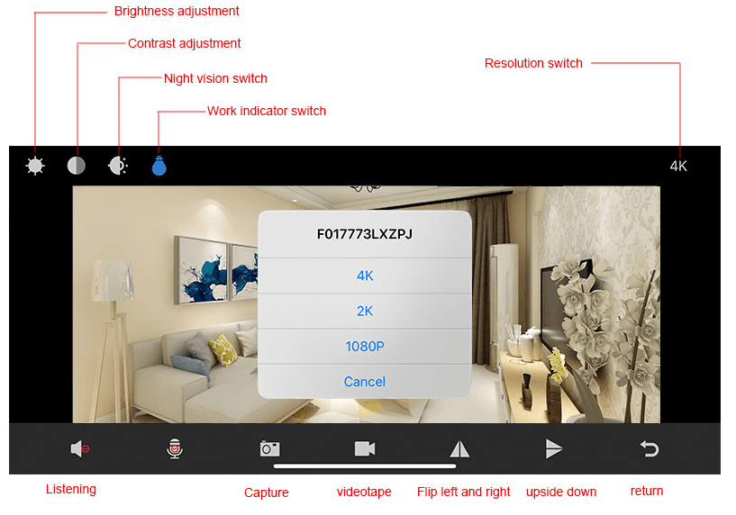 image-WiFi IP Mini Nanny Camera Module Home Security Camera Remote Control