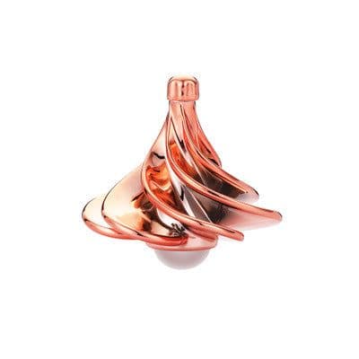 image-Wind Power Spinner Anti-Stress Desk Toys Rose Gold