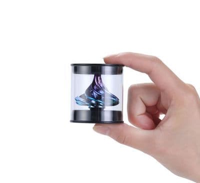 image-Wind Power Spinner Anti-Stress Desk Toys Rose Gold