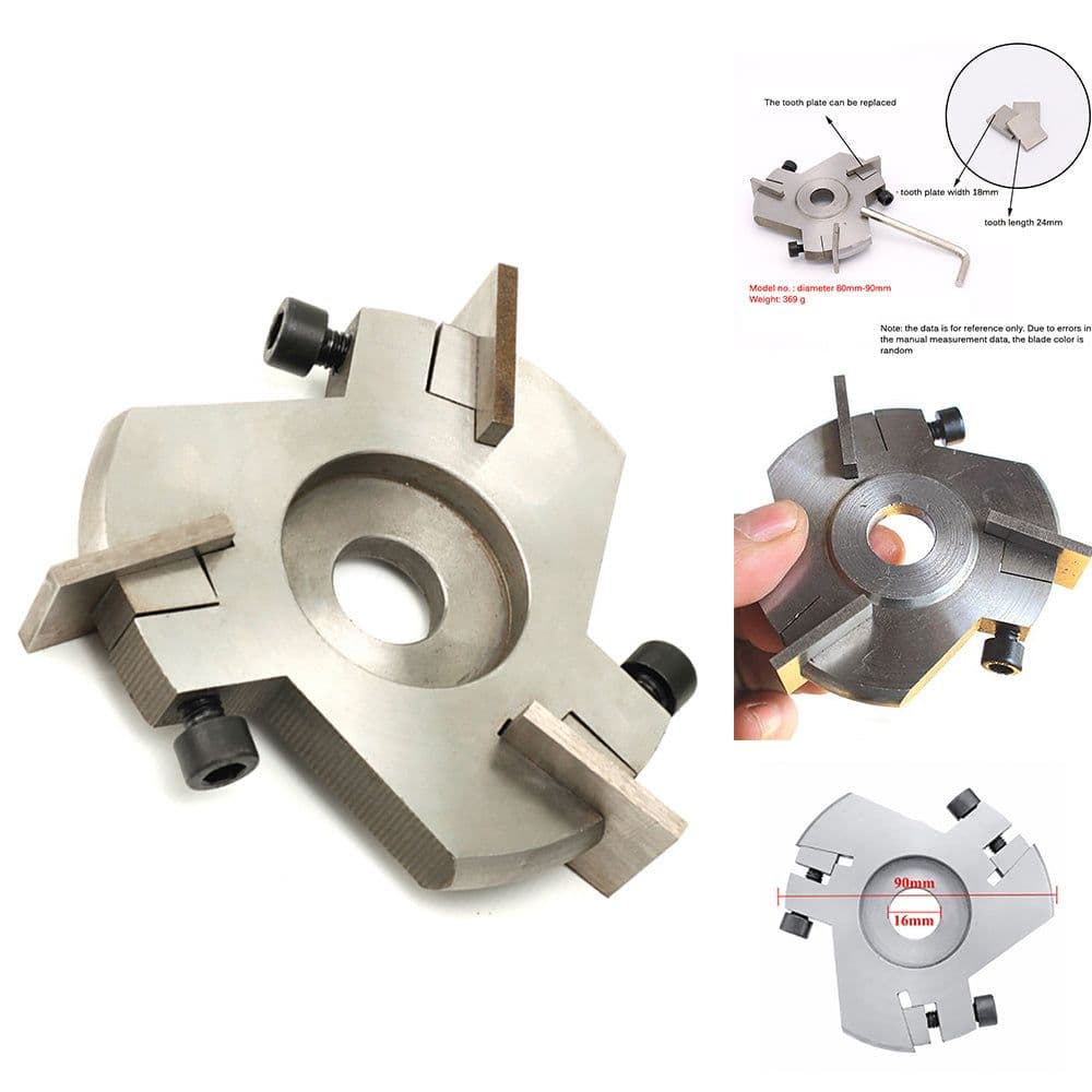image-Woodworking Three-tooth Turbo Wood Milling Cutter