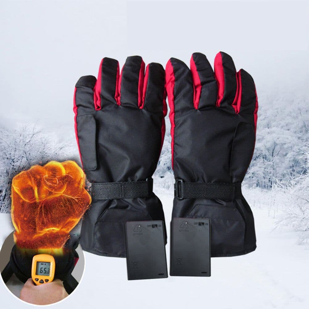 image-Battery Type Heated Thermal Gloves Electric Glove
