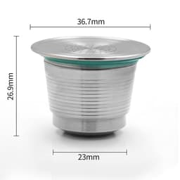 image-Stainless Steel Capsule Coffee Filt for Nespresso