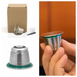 image-Stainless Steel Capsule Coffee Filt for Nespresso