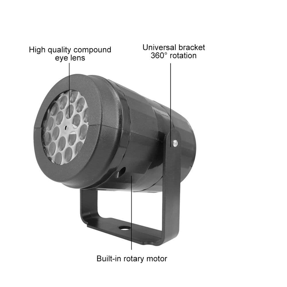 image-Christmas Snowflake LED Projector Lights Landscape