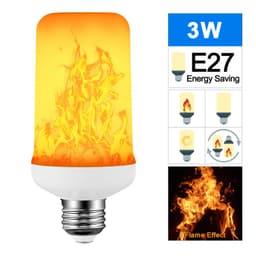 image-Portable LED Simulation Flame Light Bar Outdoor
