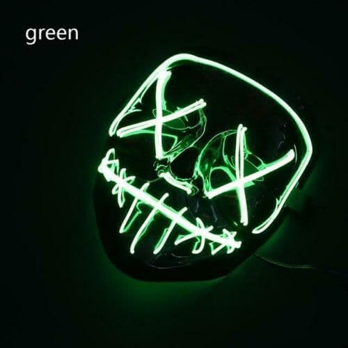 image-Halloween Masks Cosplay Mask Green Color