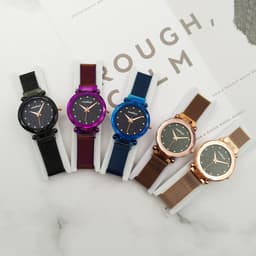 image-Stylish Women Starry Skies Watch Bracelet watch with gift box