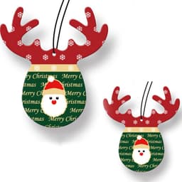 image-Christmas Car Air Freshener Decor Santa Claus