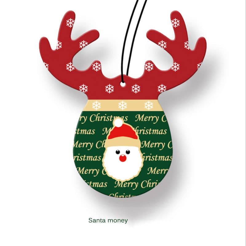 image-Christmas Car Air Freshener Decor Santa Claus