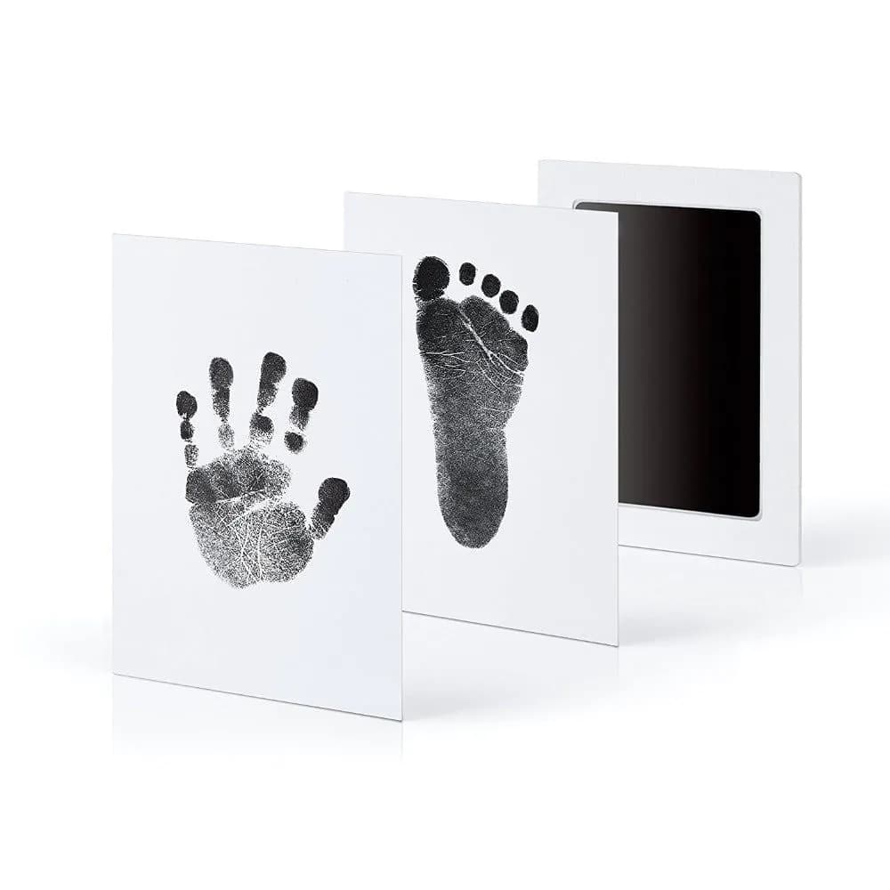 image-Newborn Baby Souvenirs Non-Toxic Handprint Footprint Kit