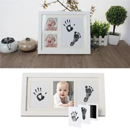 image-Newborn Baby Souvenirs Non-Toxic Handprint Footprint Kit