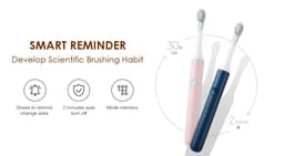 image-Rechargeable Waterproof Ultrasonic Electric Toothbrush for Xiaomi