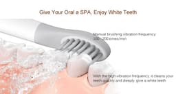 image-Rechargeable Waterproof Ultrasonic Electric Toothbrush for Xiaomi