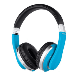 image-Stereo Earphones Music Headset Wireless Bluetooth Headphones with Mic
