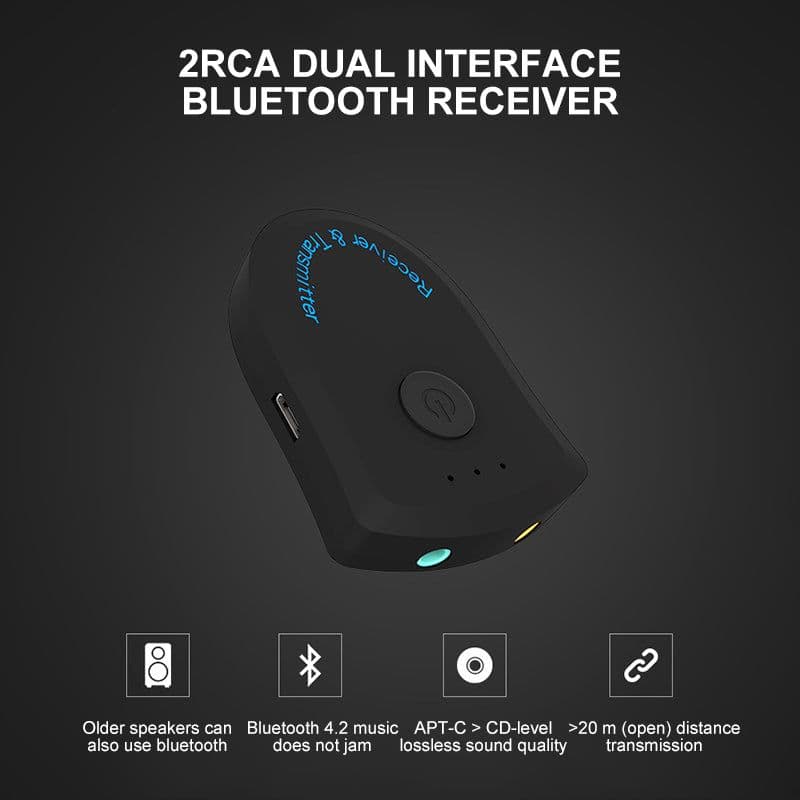 image-BT805 Bluetooth Transmitter Receiver 2 in 1 System