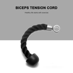 image-Single head Fitness Pull Rope Biceps Cord Cable