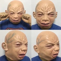 image-Latex Cry Baby Mask Halloween Mask