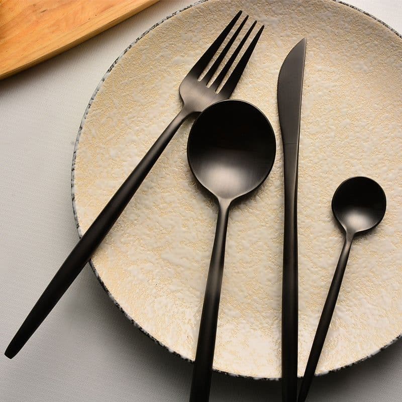 image-Stainless Steel Cutlery Christmas Gift Dinner Set