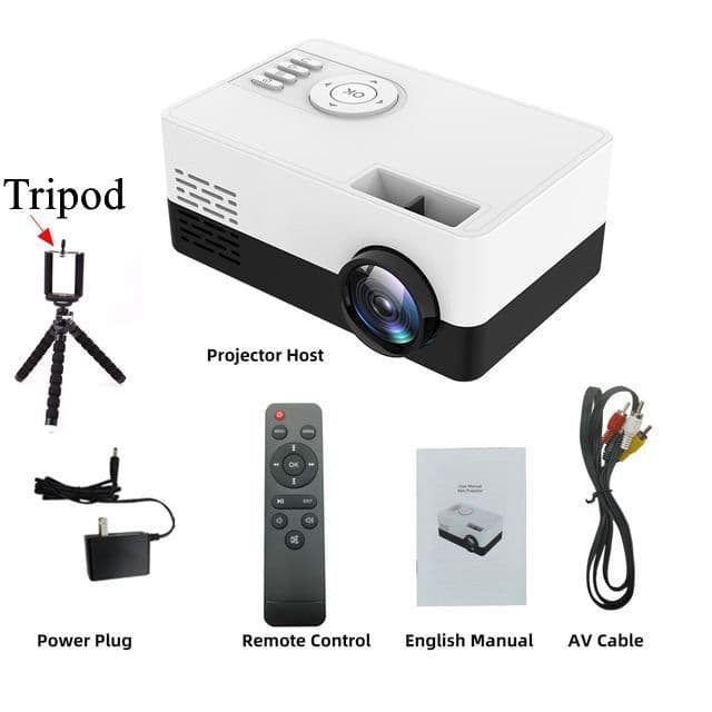 image-J15 Pro Projector Mini Projector LCD LED Proyector
