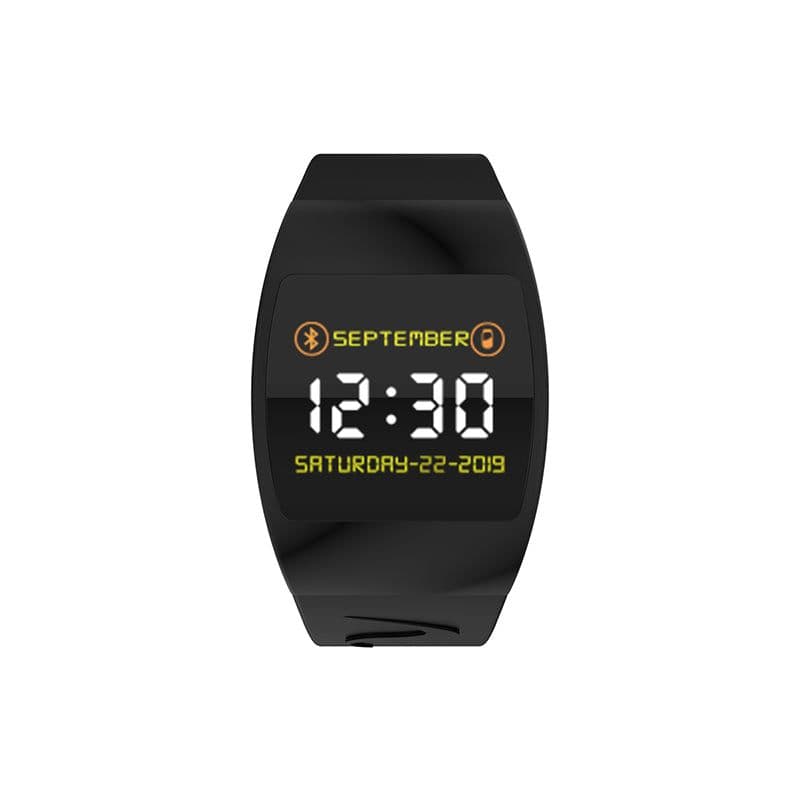 image-Smart Watch Health Monitoring Arc Glass Wristband
