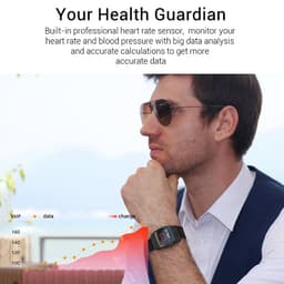 image-Smart Watch Health Monitoring Arc Glass Wristband