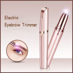 image-Rechargeable Painless Eye Brow Epilator Mini Electric Eyebrow Trimmer