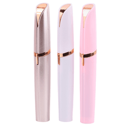 image-Rechargeable Painless Eye Brow Epilator Mini Electric Eyebrow Trimmer