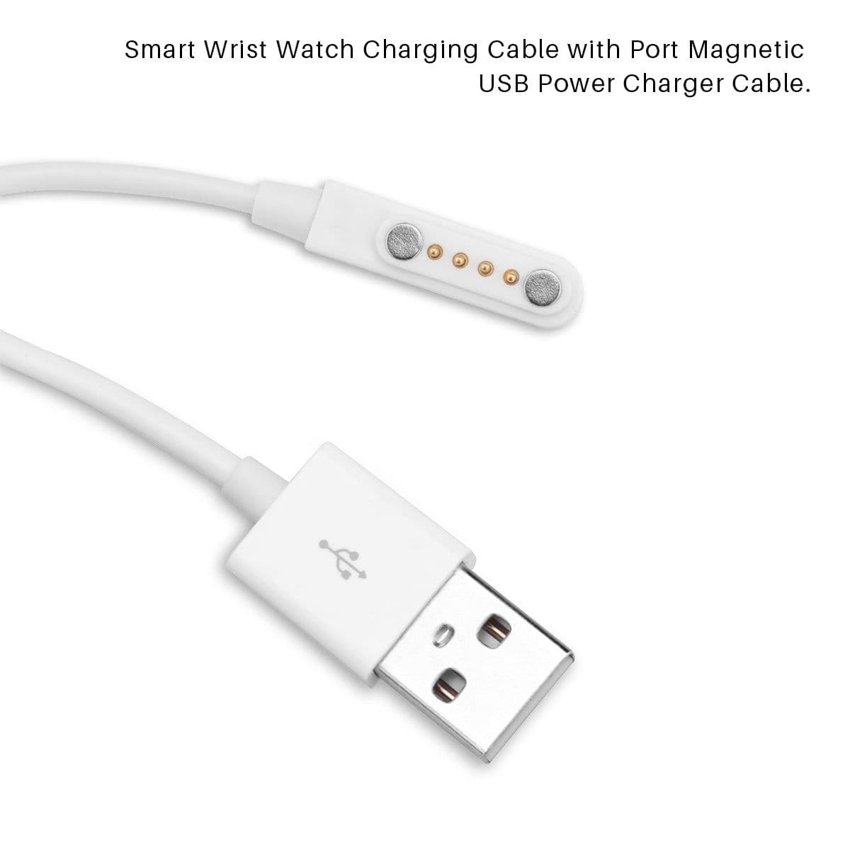image-Magnetic Charger Cable Cord USB 2.0 Male to 4 Pin
