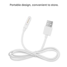 image-Magnetic Charger Cable Cord USB 2.0 Male to 4 Pin