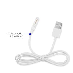 image-Magnetic Charger Cable Cord USB 2.0 Male to 4 Pin