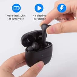 image-TWS Wireless Earphones Touch Control Bluetooth Headphones Waterproof