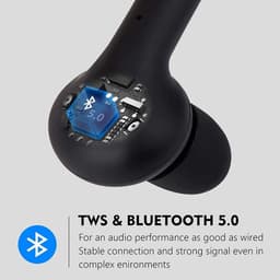 image-TWS Wireless Earphones Touch Control Bluetooth Headphones Waterproof