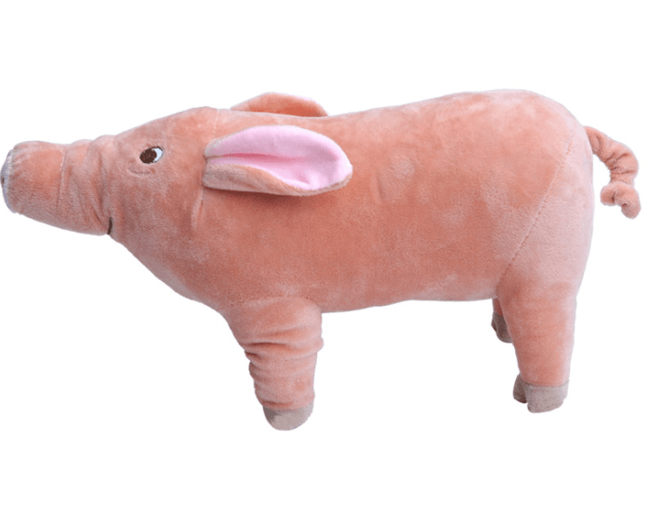 image-Cute Pet Cartoon Pig Plush Toy Stuffed Soft Animal Pig Doll