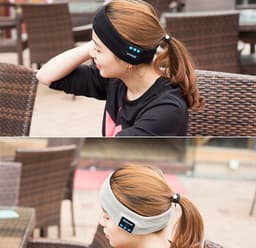 image-Bluetooth Sports Headband Hifi Headphones Wireless Earphone