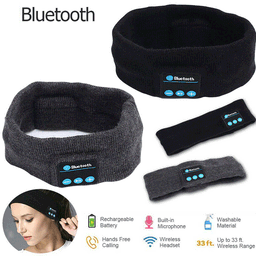 image-Bluetooth Sports Headband Hifi Headphones Wireless Earphone